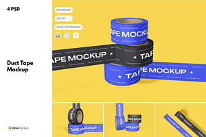 Duct Tape Mockup, a Household Mockup by DSNA Mockup