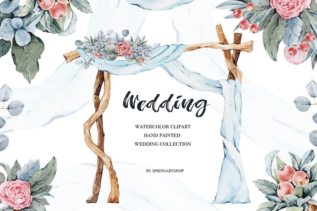 WHOLE SHOP. Watercolor bundle vol 1, an Animal Illustration by anastasiia.art (Photo 28 of 47)