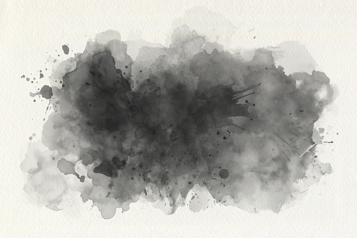 Watercolor Stamp Photoshop Brushes, a Brush Add-On by INTENTFX (Photo 10 of 11)