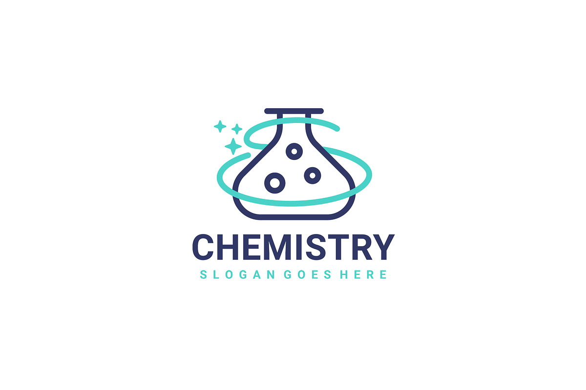 Chemistry Laboratory Logo, a Branding & Logo Template by 3ab2ou (Photo 1 of 2)