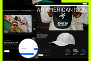 CapRush UI Kit: Cap Shop Website UI, an UI Kit Template by Fluttertop (Thumbnail 5 of 8)