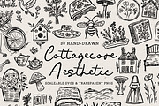 Cottagecore Clipart, Garden Set, an Object Graphic by The October Creative (Thumbnail 1 of 6)