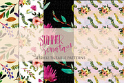 Hand Painted Summer Flowers, an Illustration by Sweet Fig (Thumbnail 4 of 4)