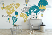 KIDS WALL & FRAMES Mockup Bundle - 4, a Product Mockup by Yuri-U (Thumbnail 20 of 38)