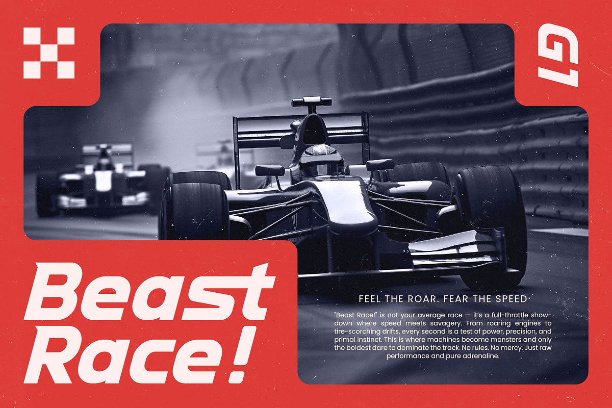 Corsa Rustin Futuristic Sport Font, a Sans Serif Font by timelesstype.co (Photo 17 of 20)