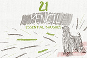 Essential Vector Brushes Collection, a Brush Add-On by Anna Ivanir (Thumbnail 6 of 7)
