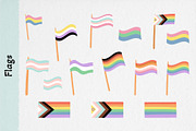 Pride vibe vector & raster graphics, a Seasonal Illustration by Paper Cherry (Thumbnail 7 of 18)