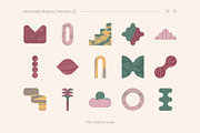 Textured Shapes, an Object Graphic by Léo Alexandre (Thumbnail 8 of 9)
