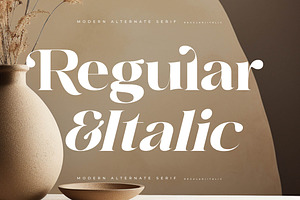 Megisha Modern Alternate Serif