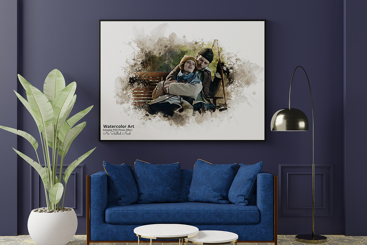 Editable Watercolor Photoshop Effect, an Action Add-On by Photoshop Action (Photo 10 of 17)