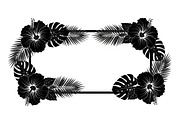 Floral Rectangle Frame SVG Bundle, an Illustration by jahid234 (Thumbnail 7 of 31)