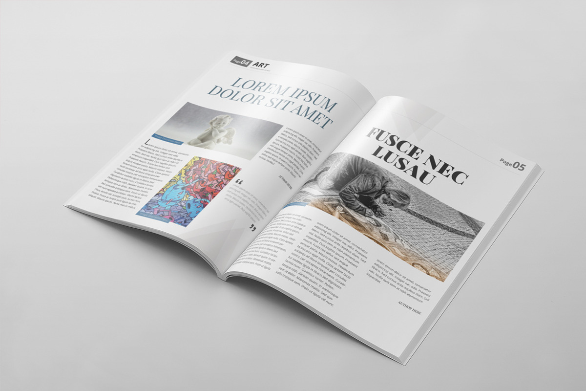 Magazine Template 52, a Magazine Template by pmvch (Photo 4 of 12)