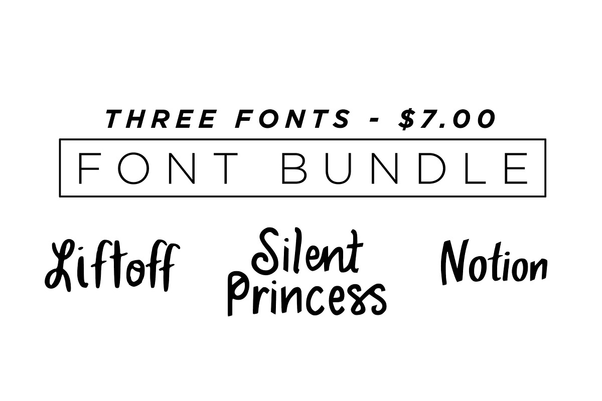 Font Bundle ONE