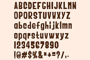 display font - Tallhat, a Sans Serif Font by nicollr's store (Thumbnail 4 of 4)