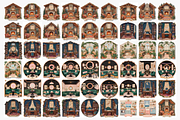Astro Abode Zodiac Room Clipart, an Object Graphic by Jakayla Digital Co (Thumbnail 8 of 30)