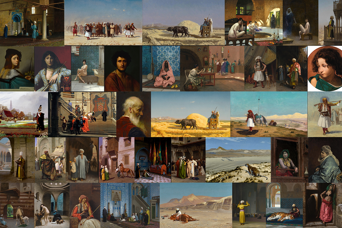 170+ Jean-Léon Gérôme Paintings, a Person Illustration by Digital Museum (Photo 5 of 12)