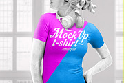 4 Mockups of T-shirt | Antique #2, a Shirt Mockup by Sergey Serebrennikov (Thumbnail 7 of 9)