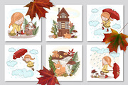 FALL ADVENTURES, an Animal Illustration by FARAWAYKINGDOM (Thumbnail 4 of 11)