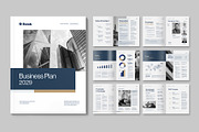 Business Plan Template, a Magazine Template by BrandPacks (Thumbnail 1 of 6)
