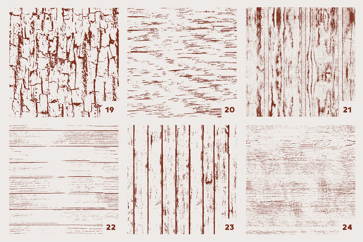 24 Seamless Wood Textures preview 6