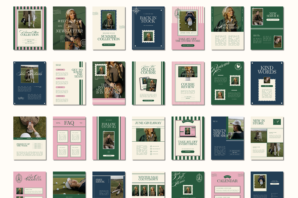 Email Marketing Newsletter Template preview 4
