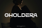 Choldera Font, a Sans Serif Font by madeDeduk (Thumbnail 1 of 10)