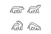Honey Badger Logo, a Graphic by NataliiaVolyk (Thumbnail 3 of 6)