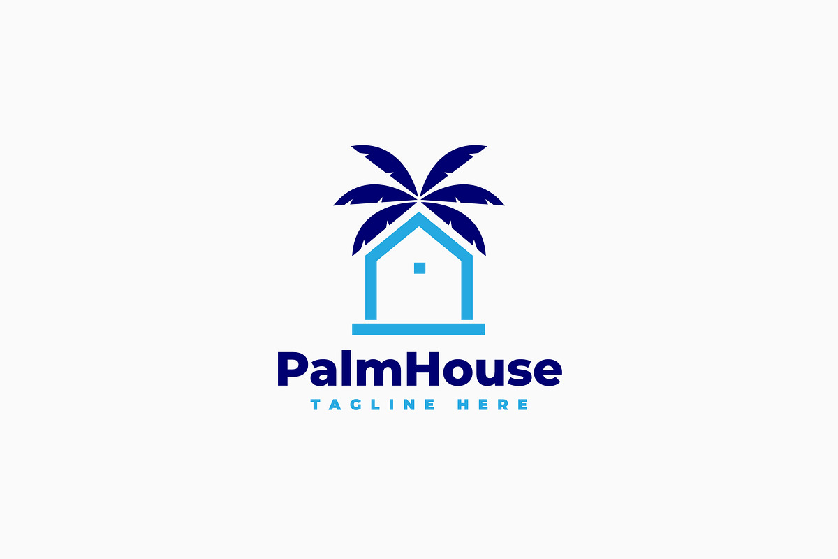 Palm House Logo Template, a Branding & Logo Template by Zeer Graphic (Photo 2 of 2)