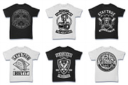 100 Vector Tshirt Designs ( B/W ), an Illustration by roach_graphic (Thumbnail 9 of 20)