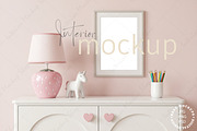 Frame Mockup Kids PSD JPG PNG, a Mockup by Mockup Shop (Thumbnail 1 of 2)