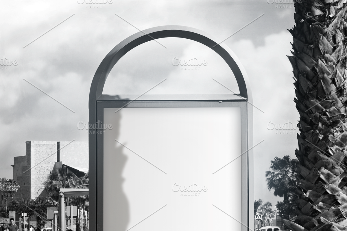 Urban Flyer Poster Billboard Mockup, a Print Template by Giallo (Photo 3 of 9)