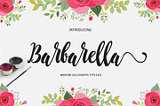 Barbarella, a Script Font by danti (Thumbnail 1 of 7)