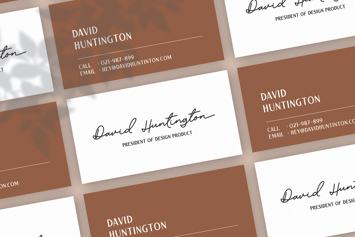 Prague Signatures // Font Duo preview 3
