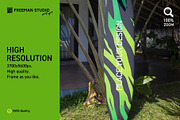 Surfboard Mockup Set, a Merchandise Mockup by Freeman Studio (Thumbnail 6 of 16)