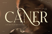 Caner Elegant Ligature Serif Font, a Serif Font by Perfectype (Thumbnail 1 of 8)