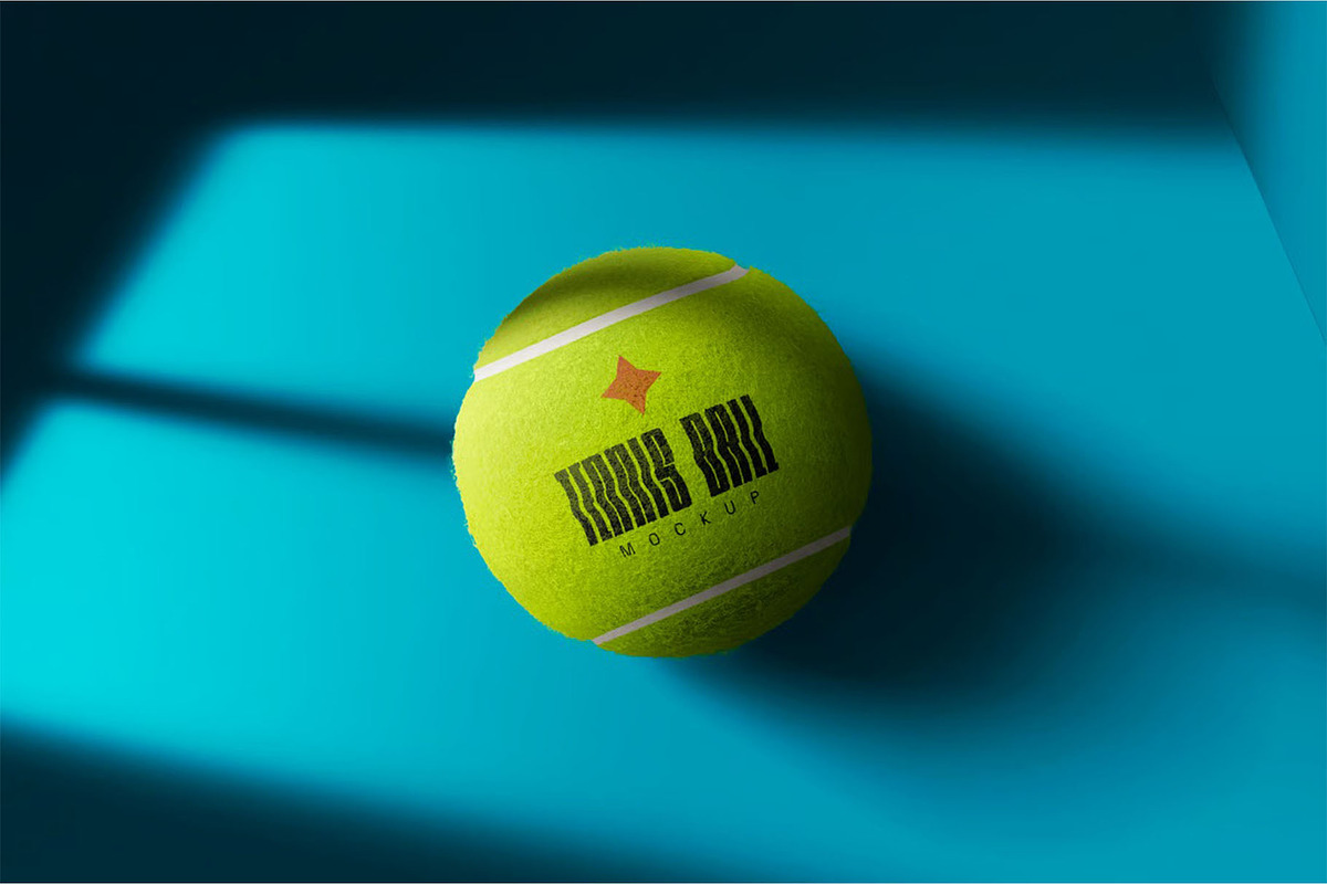 Tennis Ball Mockups, a Product Mockup by megostudi0 (Photo 5 of 6)