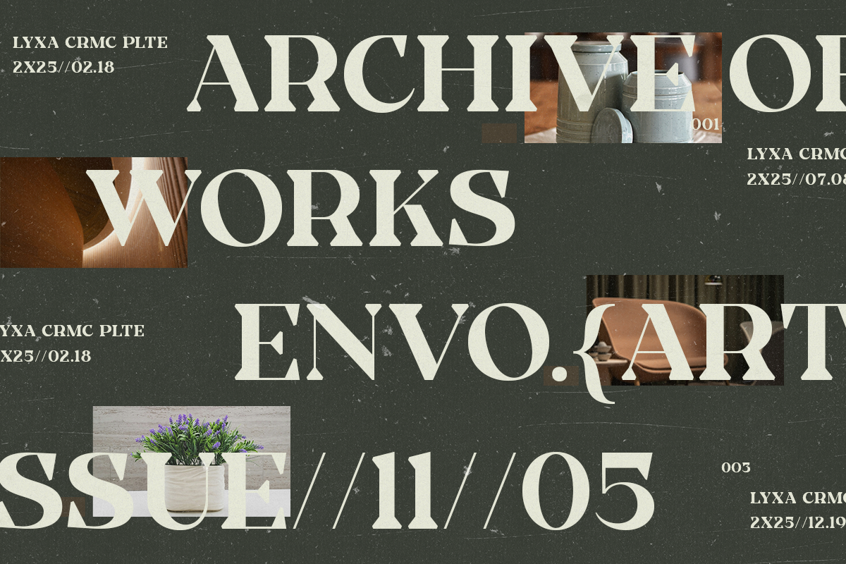 Kesiq – Modern Elegant Serif Display, a Serif Font by roomspace creative lab (Photo 9 of 12)