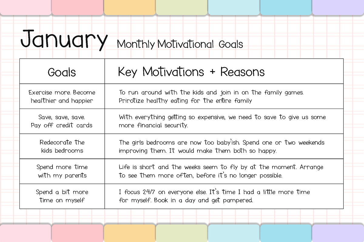 Digital Planner Font, a Sans Serif Font by Lollipop Hand Drawn (Photo 2 of 8)