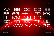 Velunars Modern Tech Futuristic Font, a Sans Serif Font by Rasio Studio (Thumbnail 2 of 9)