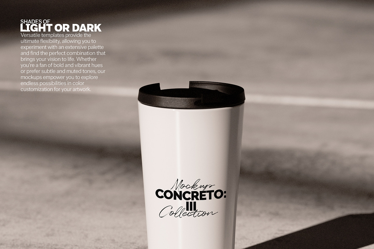White Straight Tumbler Mockup, a Merchandise Mockup by Banana Mockups (Photo 3 of 5)