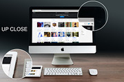 iMac and iPad Mockup, an iPad Mockup by Made by Mancie (Thumbnail 2 of 4)