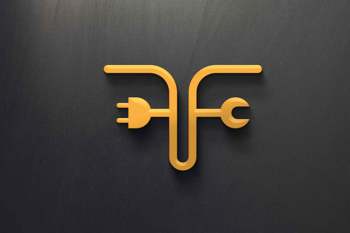 Alphabet letters FF OR T with tools., a Design Template by art_creater (Photo 1 of 2)