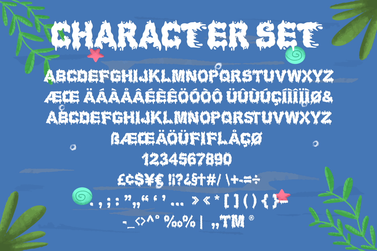 Water Splash - Creative Display Font, a Font by PutraCetol Studio (Photo 6 of 11)