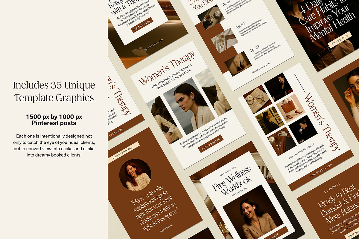 Canva Pinterest Marketing Templates preview 2