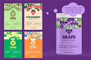 Mosaic Fruit and Veggie. Eco Food, a Food Illustration by Lettering_Logo (Thumbnail 12 of 15)