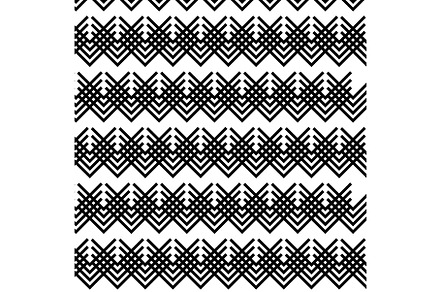 Geometric zig zag pattern