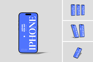 Iphone Mockup, an iPhone Mockup by Afif_studio
