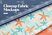 Closeup Fabric Mockups, a Merchandise Mockup by rebrandy (Thumbnail 1 of 11)