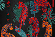 TIGER PRINTS seamless patterns, a Pattern Graphic by ANAKOTO (Thumbnail 1 of 20)