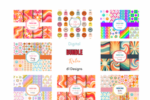 Retro Paper Pack Bundle